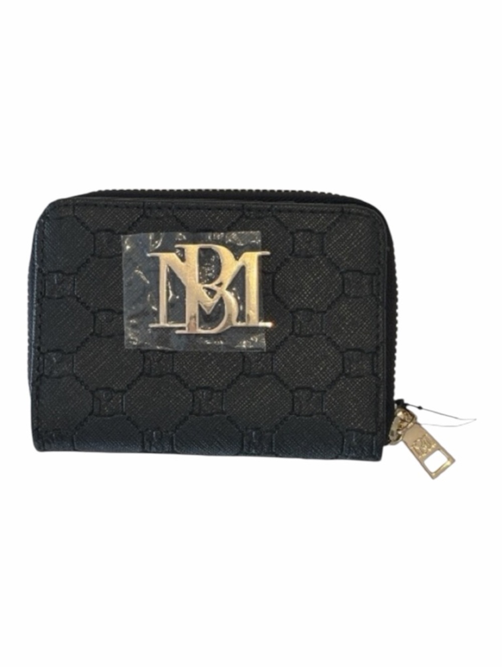 Badgley Mischka Black Vegan Leather Wallet